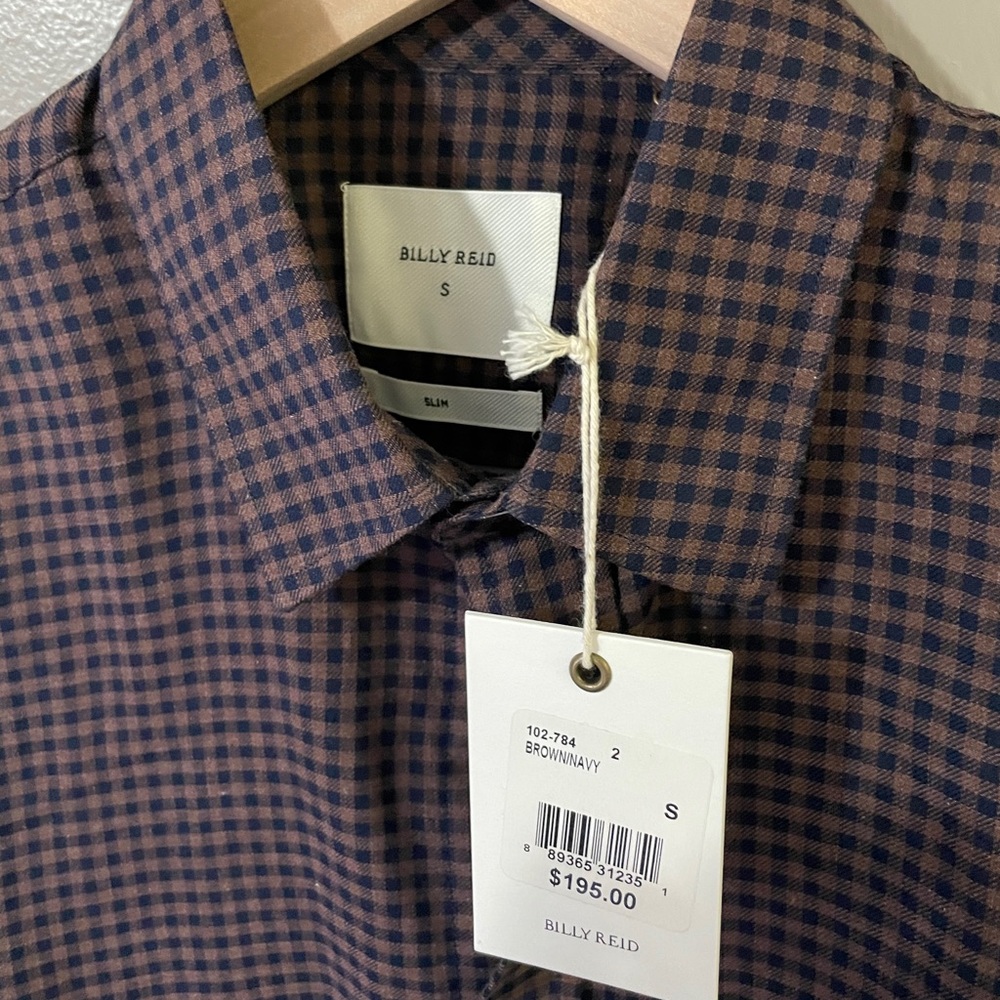 Billy Reid men’s button down shirt